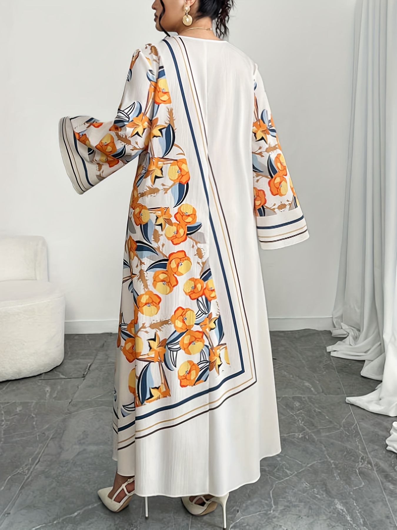 Plus Size Fashionable Women's  - Ethnic Gown recension och pris