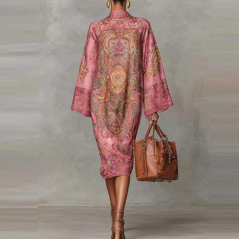 Horn sleeve loose casual holid - Ethnic Fashion Runway recension och pris