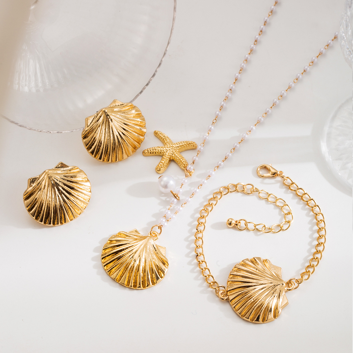 Boho Metal Big Starfish Star P - Y2K Ethnic Fashion recension och pris