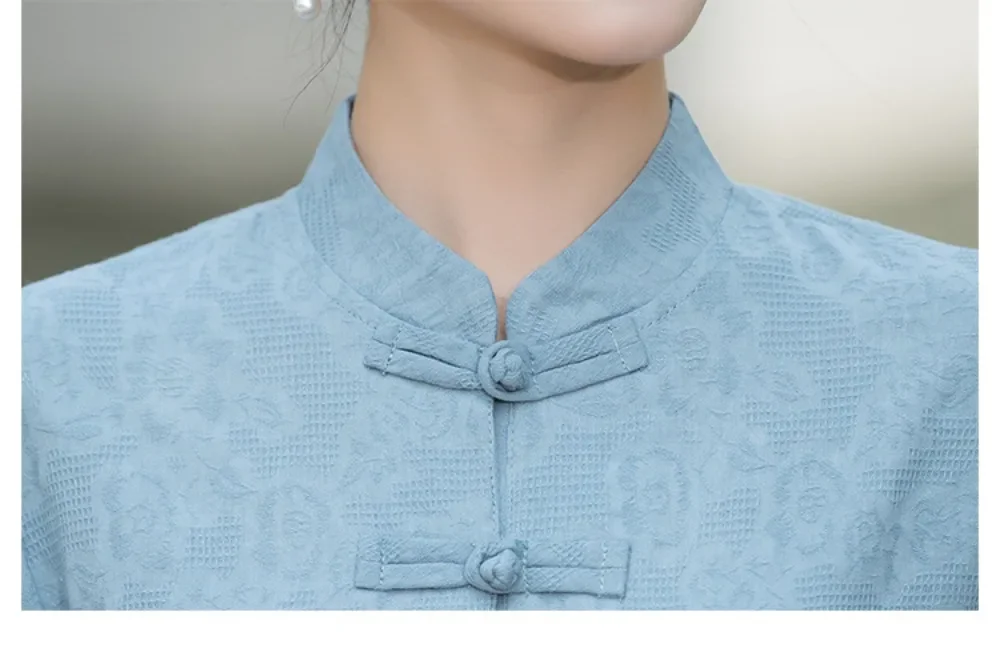 Harajuku Vintage Shirts for Wo - Y2K Ethnic Fashion recension och pris