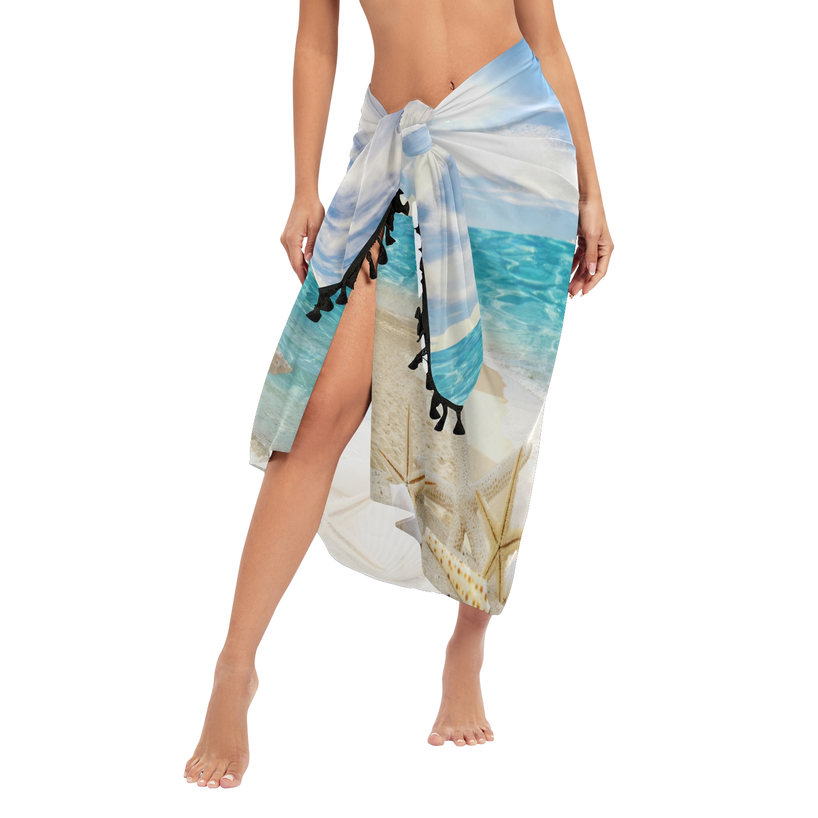 Sexy Women Chiffon Swimwear Pa - Kaftan Women Boho recension och pris