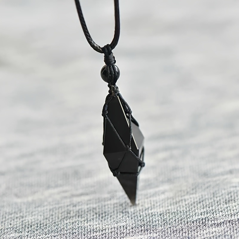 Black Obsidian Arrowhead Cryst - Fashion Show Ethnic Wear recension och pris