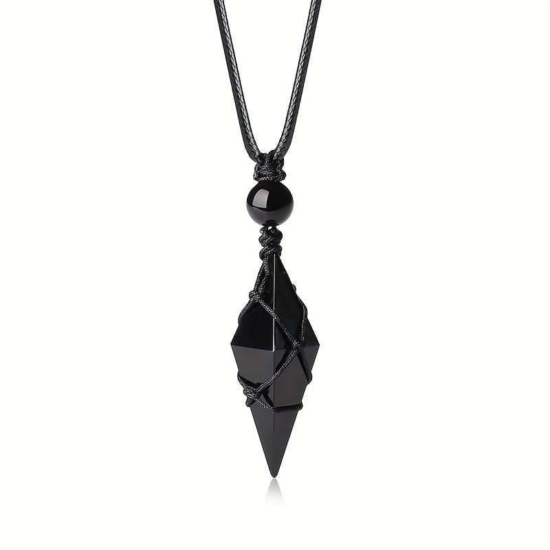 Black Obsidian Arrowhead Cryst - Fashion Show Ethnic Wear recension och pris