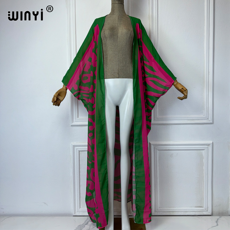 WINYI Africa Bohemia print Kim - Kaftan Women Boho recension och pris