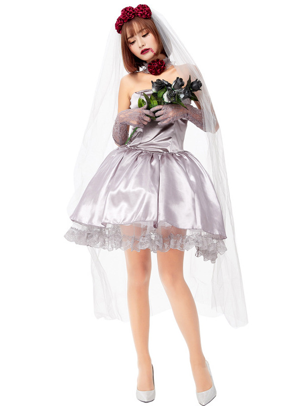 Halloween Adult  Cosplay Ghost - Ethnic Gown recension och pris