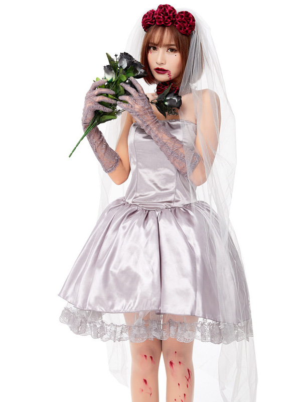 Halloween Adult  Cosplay Ghost - Ethnic Gown recension och pris
