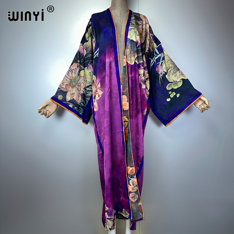 WINYI kimono High-quality Prin - Kaftan Women Boho recension och pris