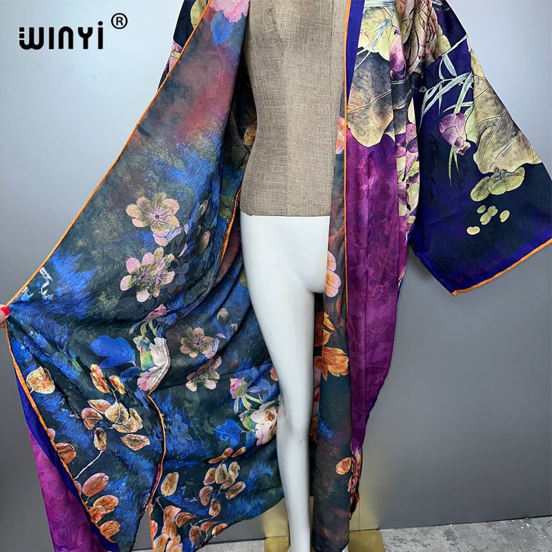 WINYI kimono High-quality Prin - Kaftan Women Boho recension och pris