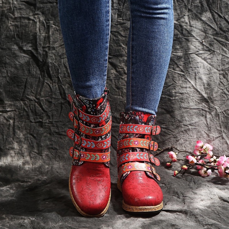 Brand Women's Boots 2026 Sprin - The Ethnic Fashion recension och pris