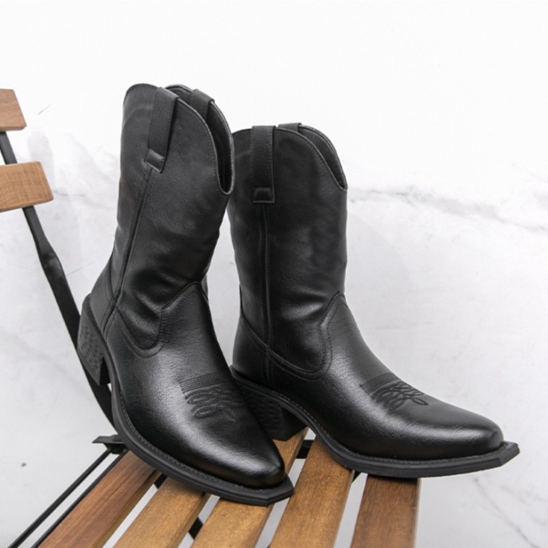 Men Boots Classic Embroidery W - The Ethnic Fashion recension och pris
