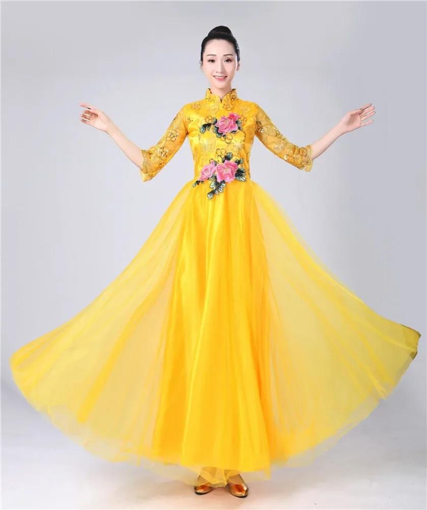 Ethnic Style Embroidery Chines - Ethnic Dress Fashion Show recension och pris