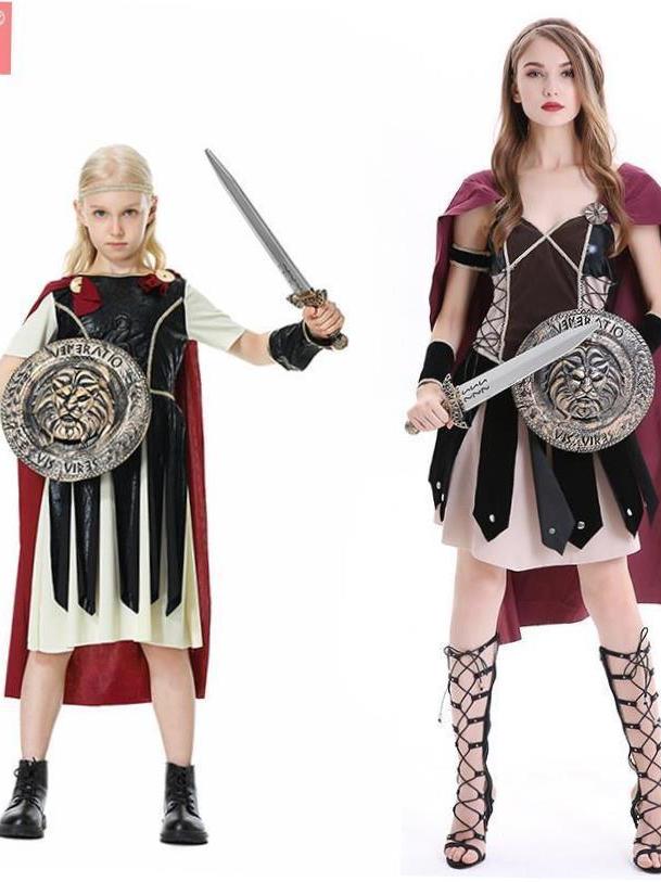 Halloween Ancient Roman Armor  - Fashion Show Ethnic Wear recension och pris
