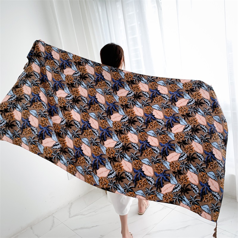 90x185cm Cotton Linen Print Su - Kaftan Women Boho recension och pris