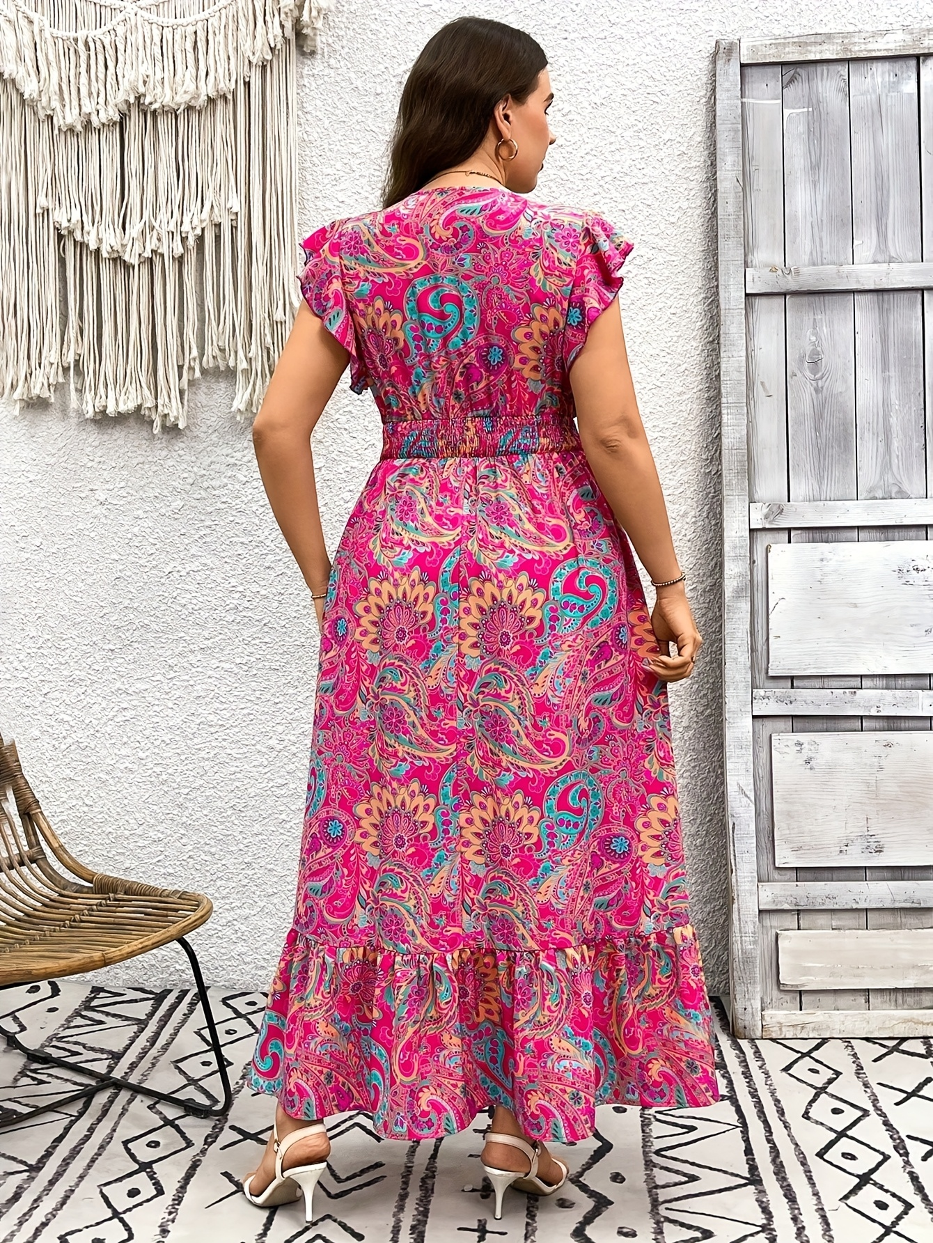 Elegant Long Dress with Ethnic - Ethnic Gown recension och pris