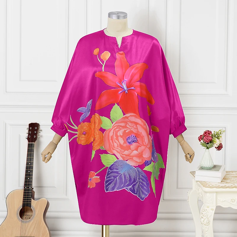Plus Size 5XL VONDA Women Bohe - Ethnic Gown recension och pris