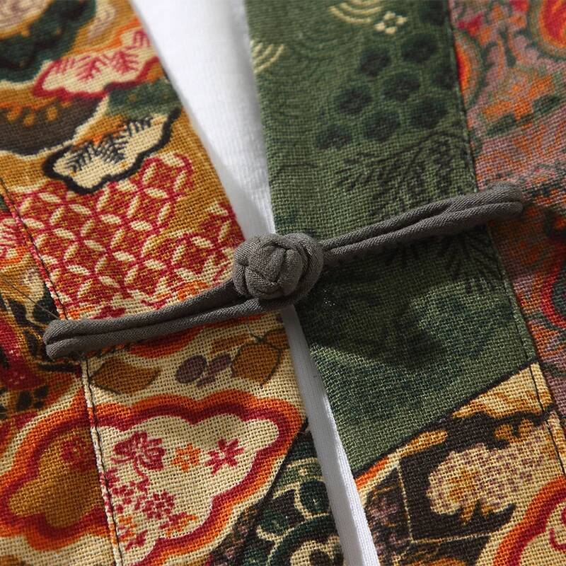 Ethnic Style Print Yukata Men  - The Ethnic Fashion recension och pris